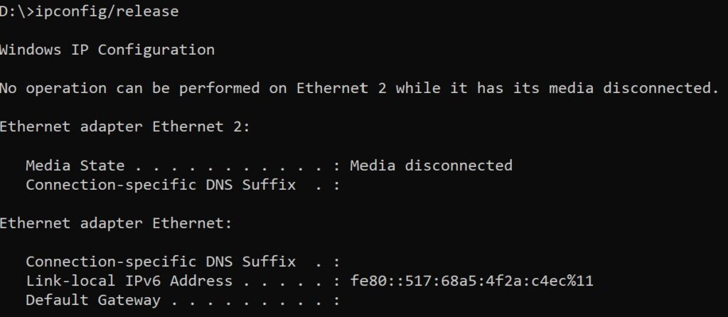 How To Reduce Ping In PUBG 2 How to release IP address using ipconfig cmd in Windows