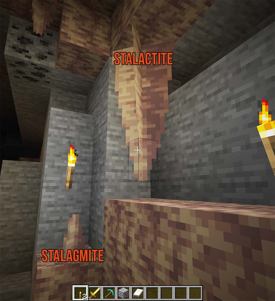 Guide: How To Make Infinite Lava In Minecraft 2 Stalagmites and stalagtites Minecraft